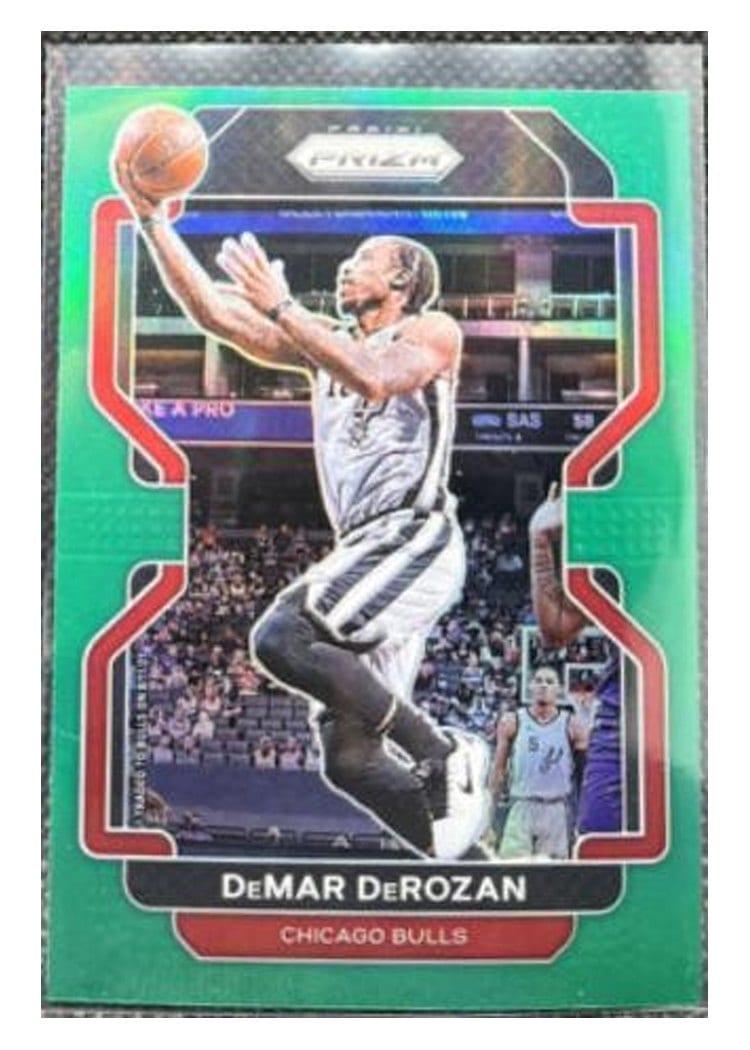 2021-22 Panini Prizm Base Set DeMar DeRozan #113 card