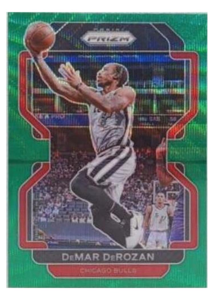 2021-22 Panini Prizm Base Set DeMar DeRozan #113 card