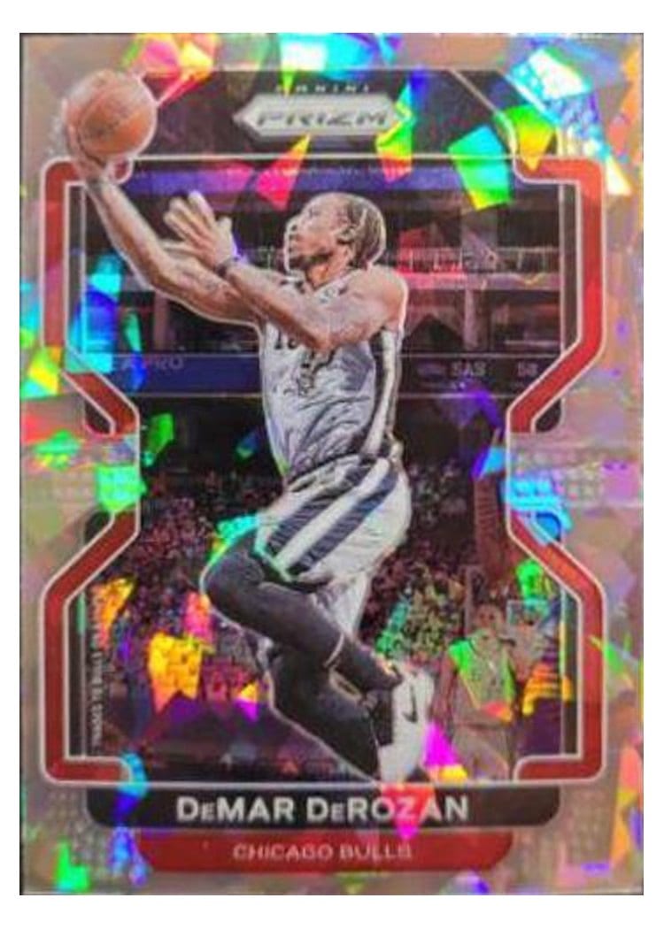 2021-22 Panini Prizm Base Set DeMar DeRozan #113 card