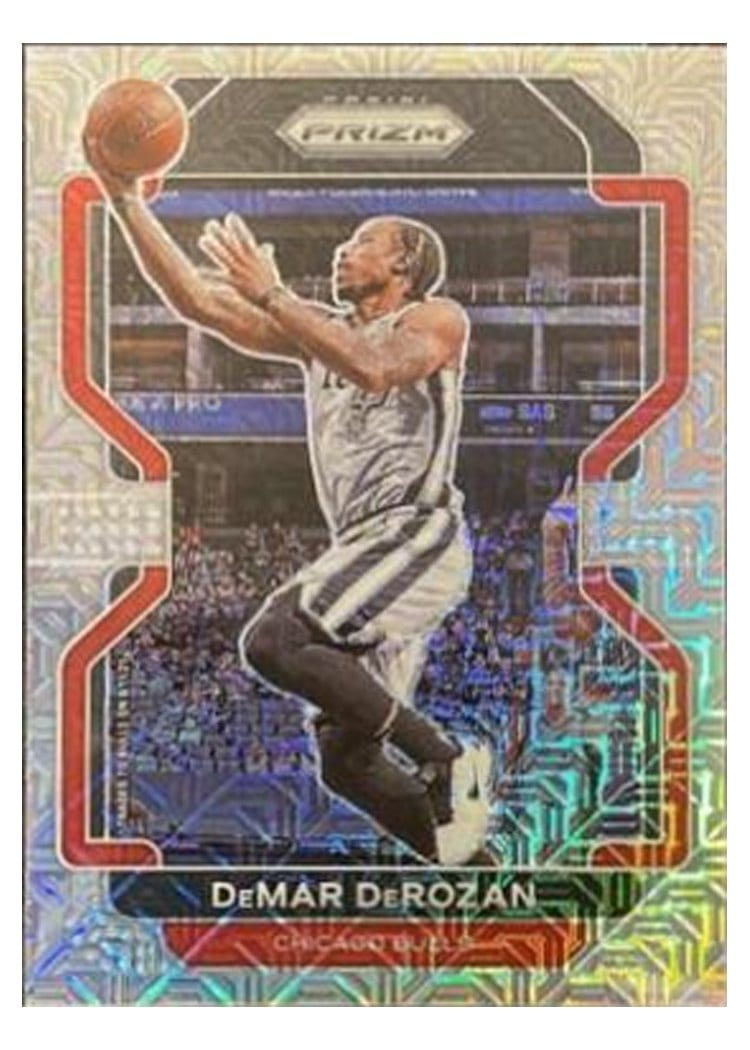 2021-22 Panini Prizm Base Set DeMar DeRozan #113 card