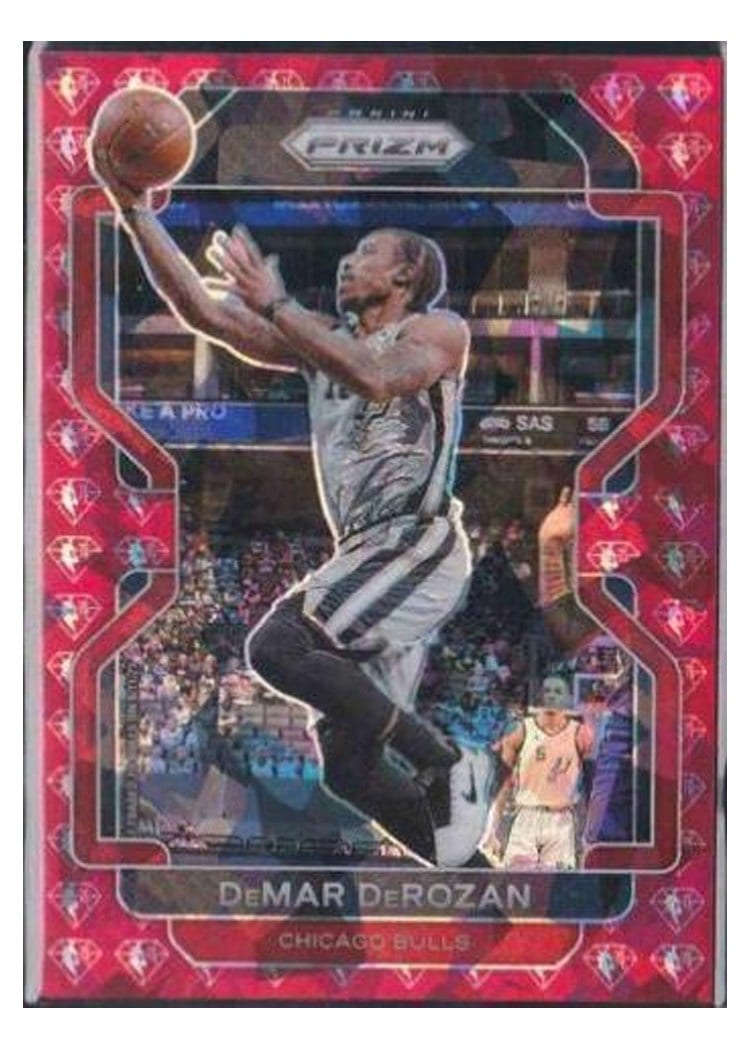 2021-22 Panini Prizm Base Set DeMar DeRozan #113 card