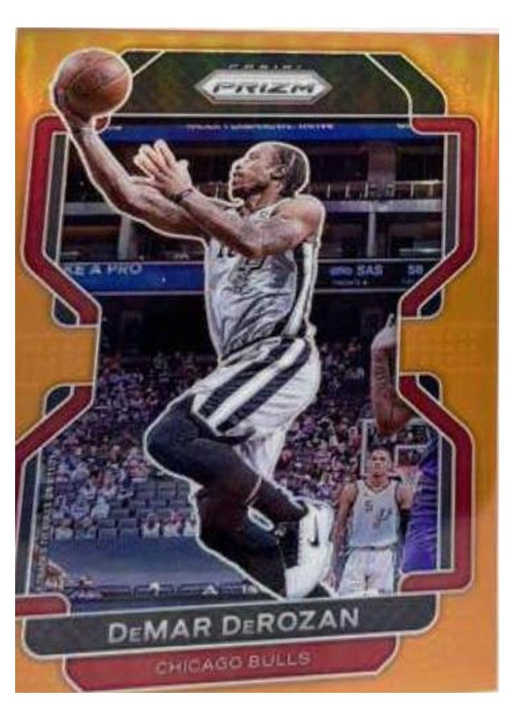 2021-22 Panini Prizm Base Set DeMar DeRozan #113 card