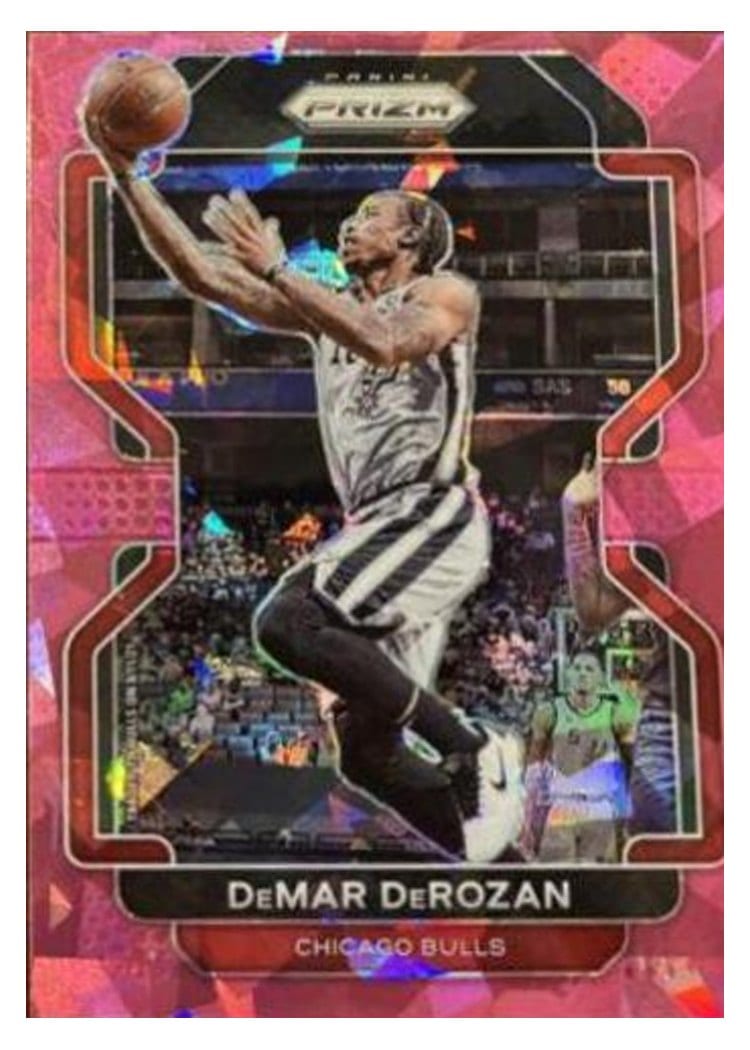 2021-22 Panini Prizm Base Set DeMar DeRozan #113 card