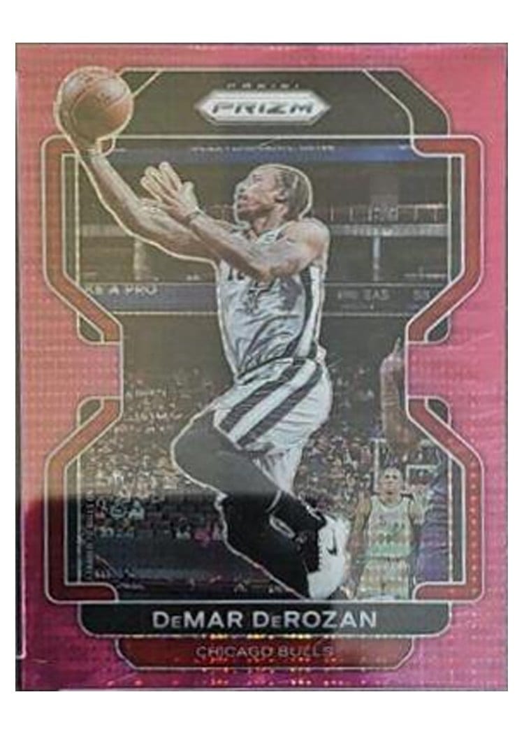 2021-22 Panini Prizm Base Set DeMar DeRozan #113 card