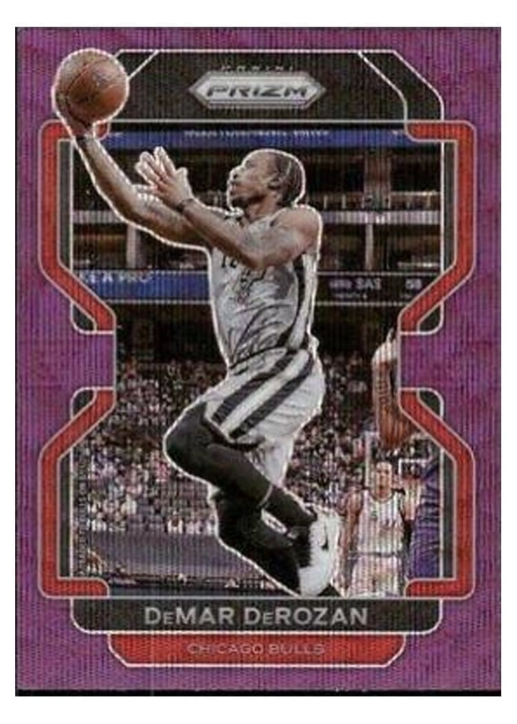 2021-22 Panini Prizm Base Set DeMar DeRozan #113 card