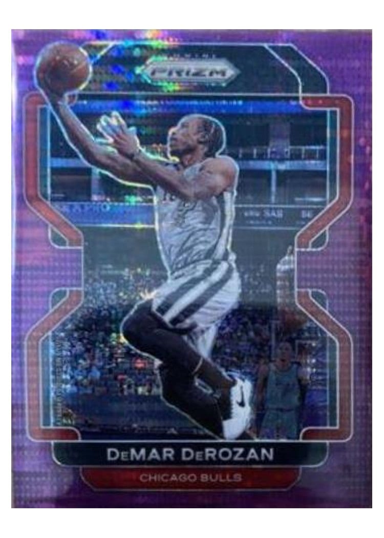 2021-22 Panini Prizm Base Set DeMar DeRozan #113 card