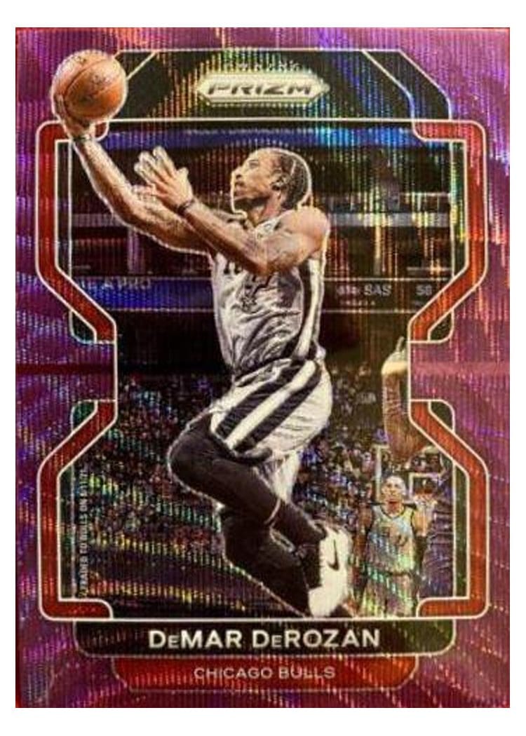 2021-22 Panini Prizm Base Set DeMar DeRozan #113 card