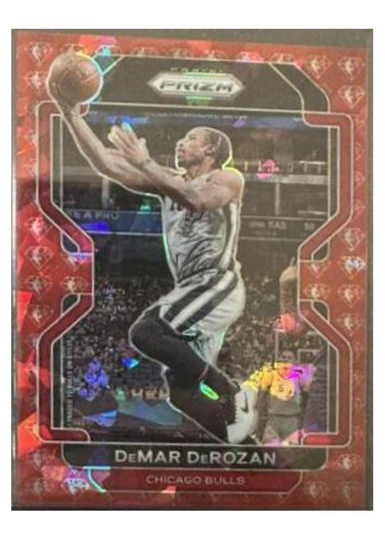 2021-22 Panini Prizm Base Set DeMar DeRozan #113 card