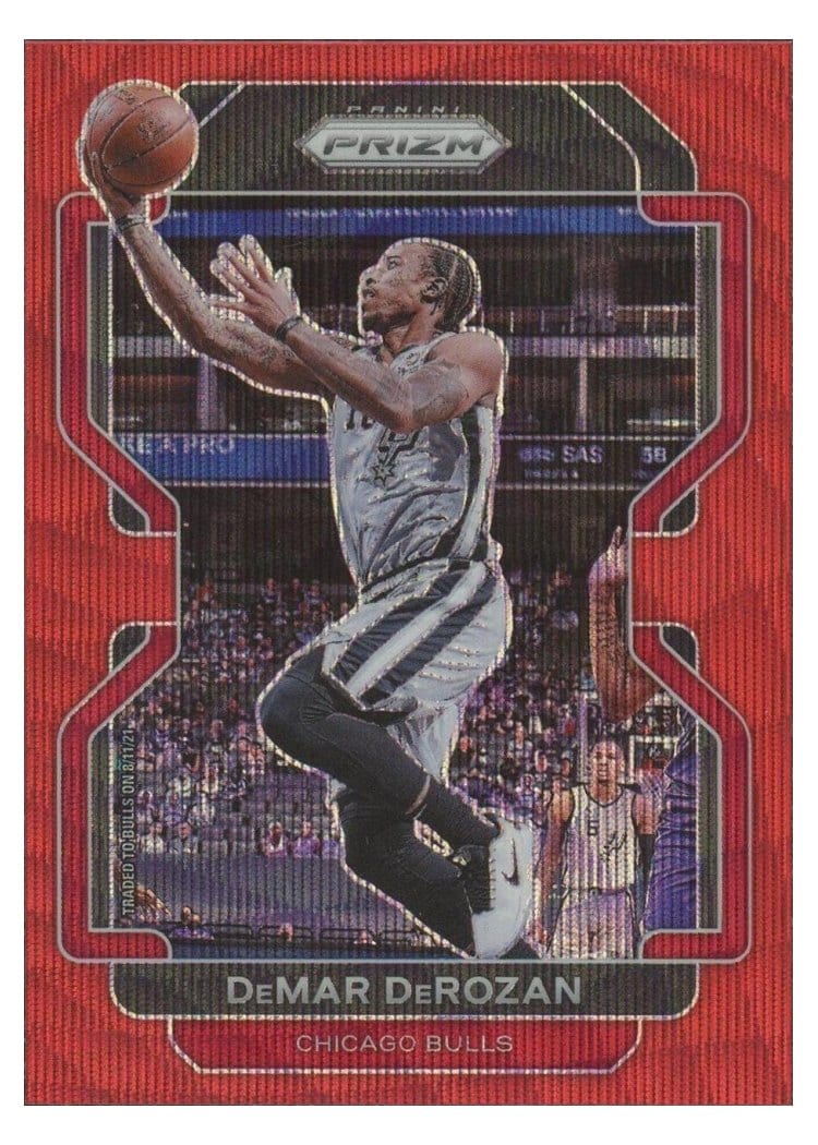 2021-22 Panini Prizm Base Set DeMar DeRozan #113 card