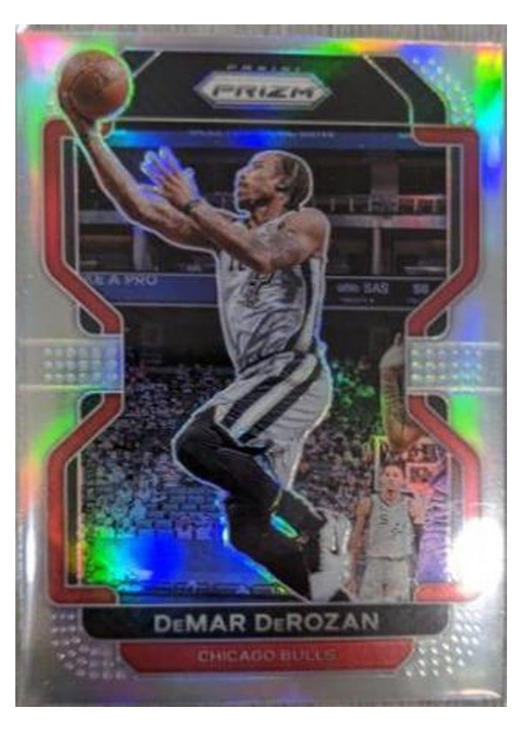 2021-22 Panini Prizm Base Set DeMar DeRozan #113 card
