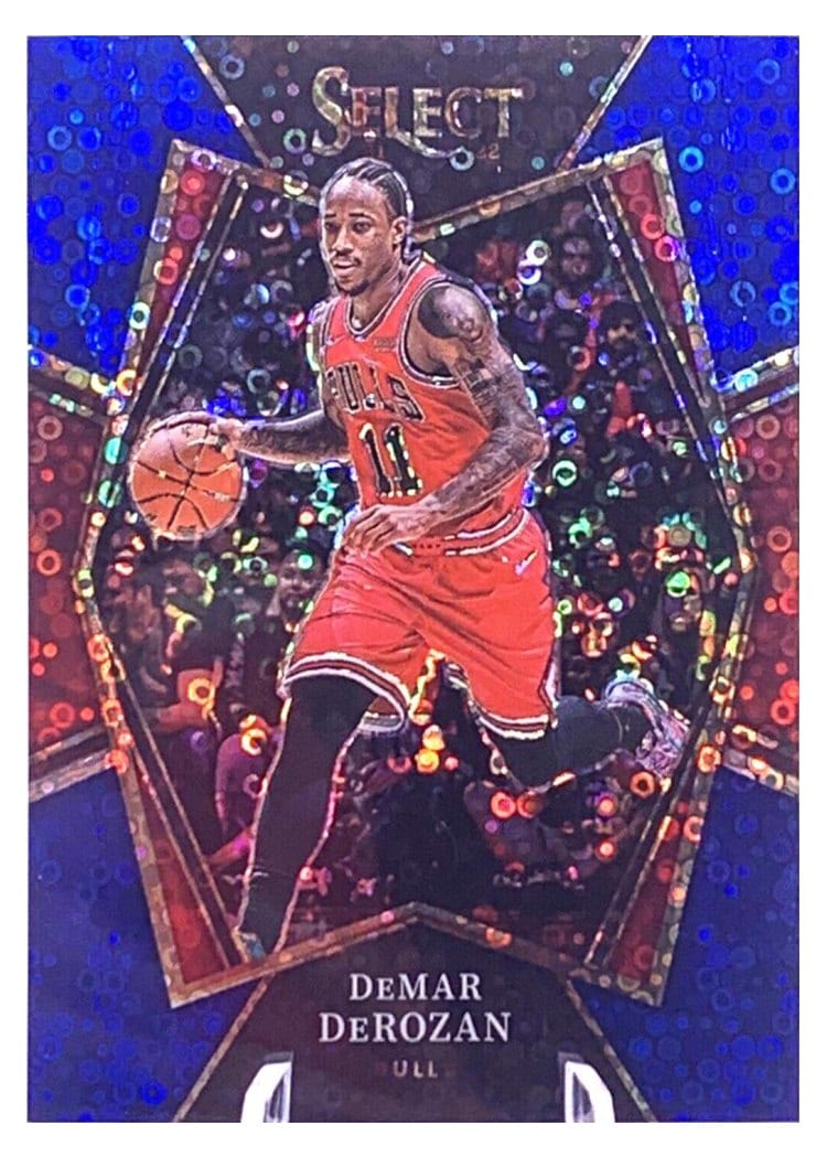 2021-22 Panini Select Base Set DeMar DeRozan #148 card