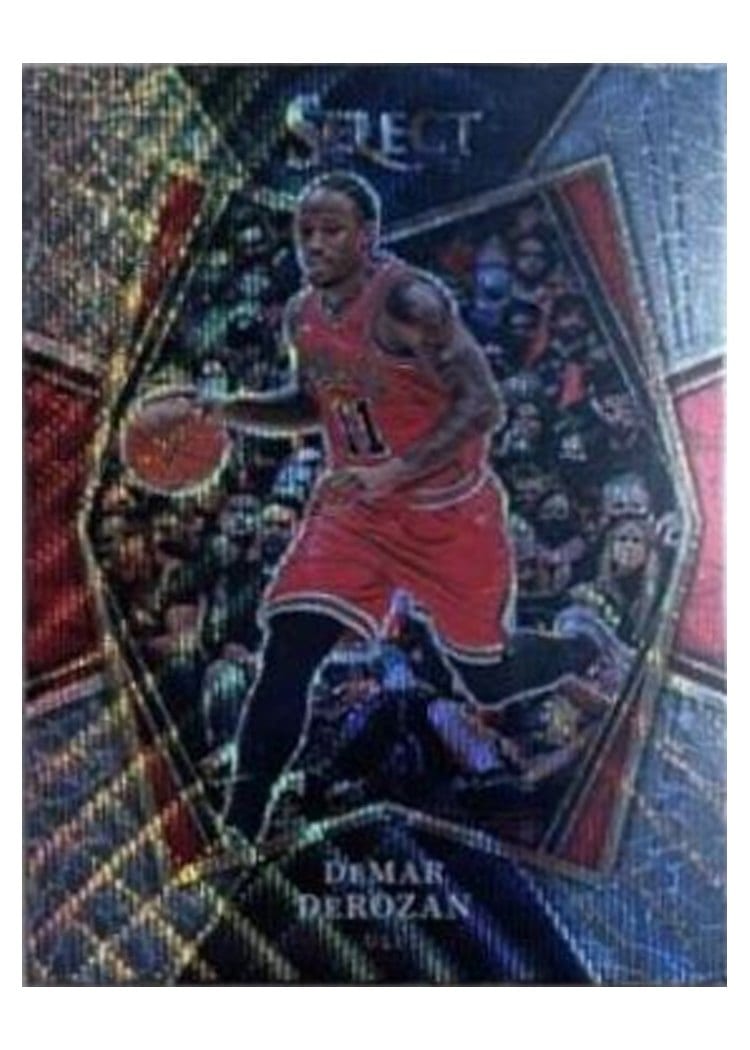 2021-22 Panini Select Base Set DeMar DeRozan #148 card