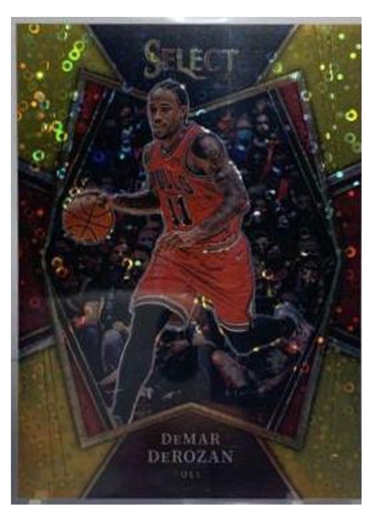 2021-22 Panini Select Base Set DeMar DeRozan #148 card