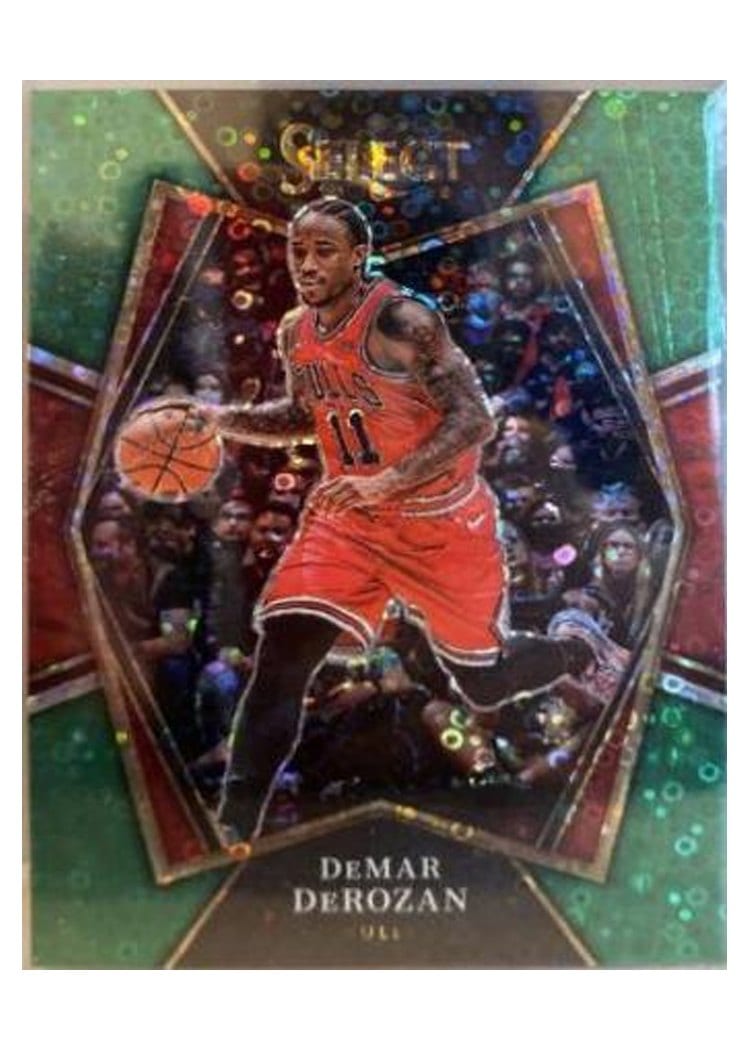 2021-22 Panini Select Base Set DeMar DeRozan #148 card