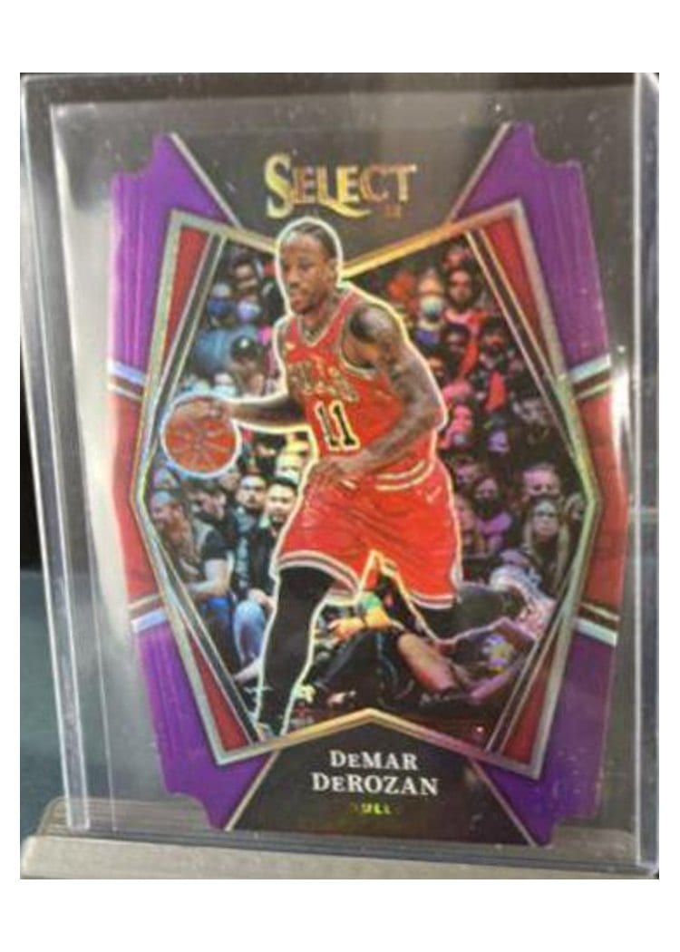 2021-22 Panini Select Base Set DeMar DeRozan #148 card