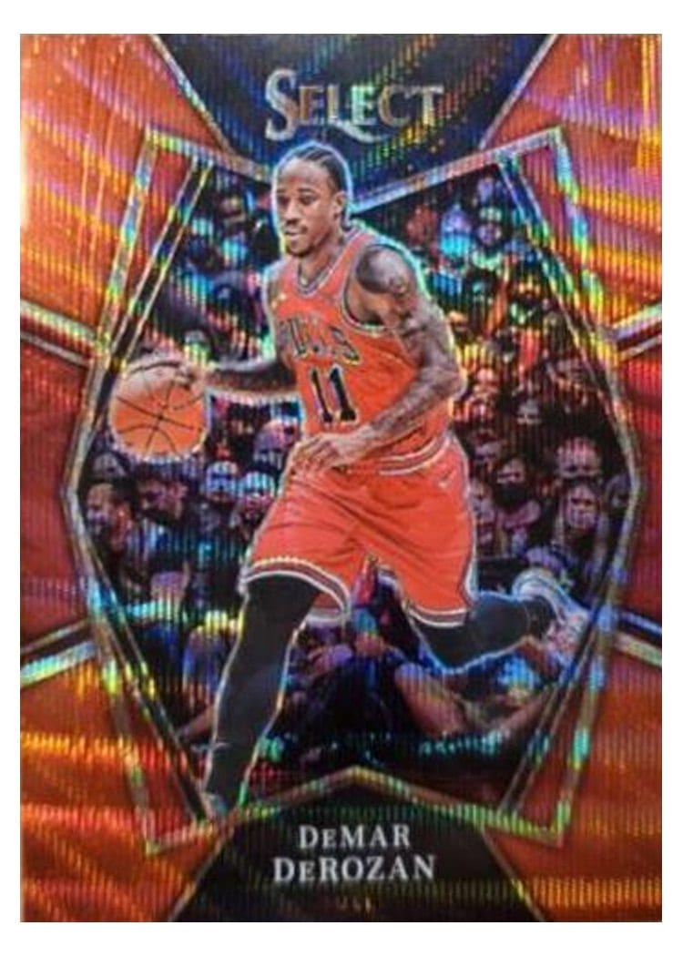 2021-22 Panini Select Base Set DeMar DeRozan #148 card