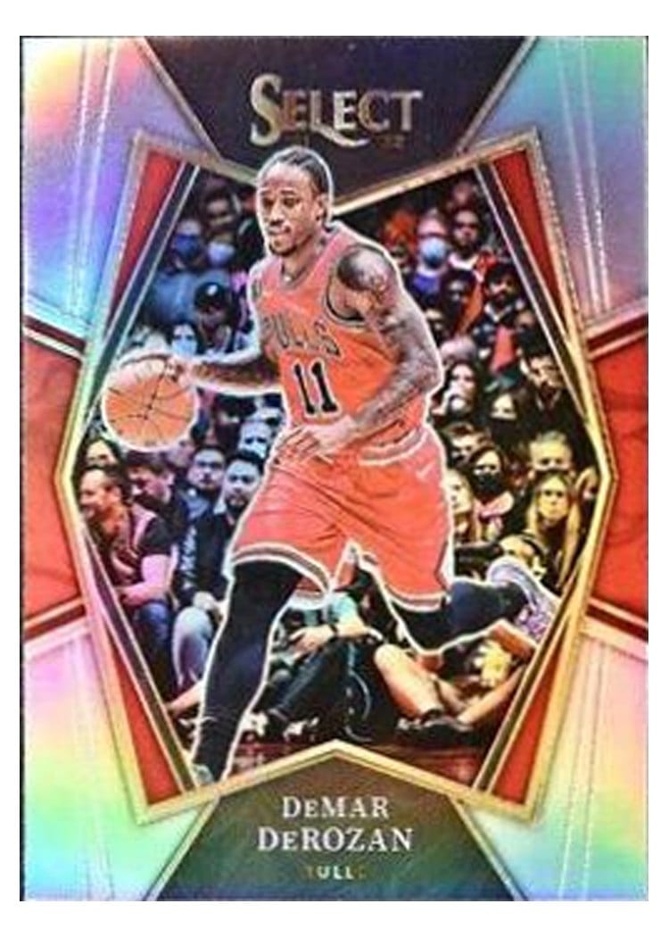 2021-22 Panini Select Base Set DeMar DeRozan #148 card