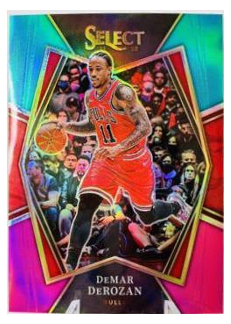 2021-22 Panini Select Base Set DeMar DeRozan #148 card
