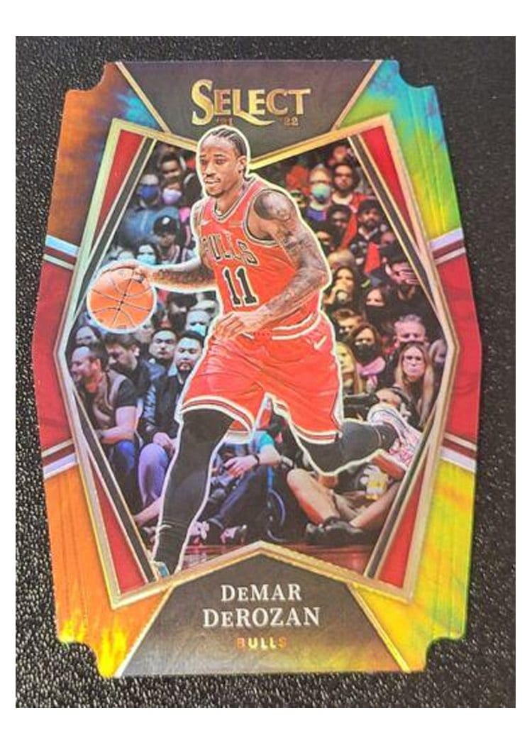 2021-22 Panini Select Base Set DeMar DeRozan #148 card