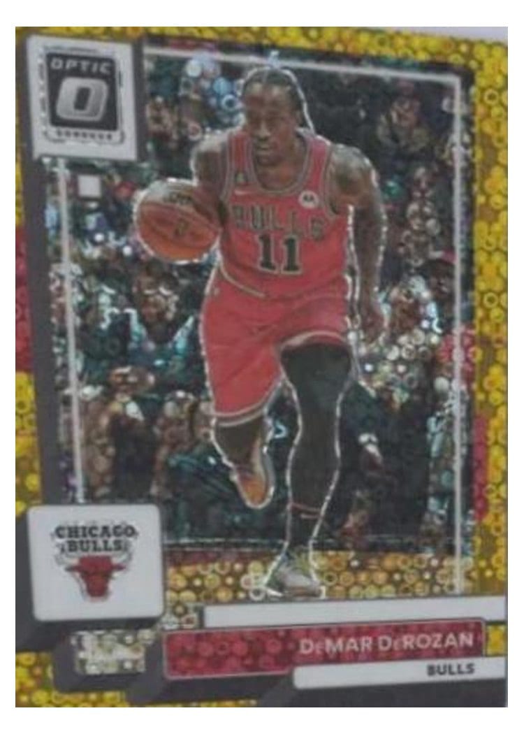 2022-23 Donruss Optic Base Set DeMar DeRozan #65 card