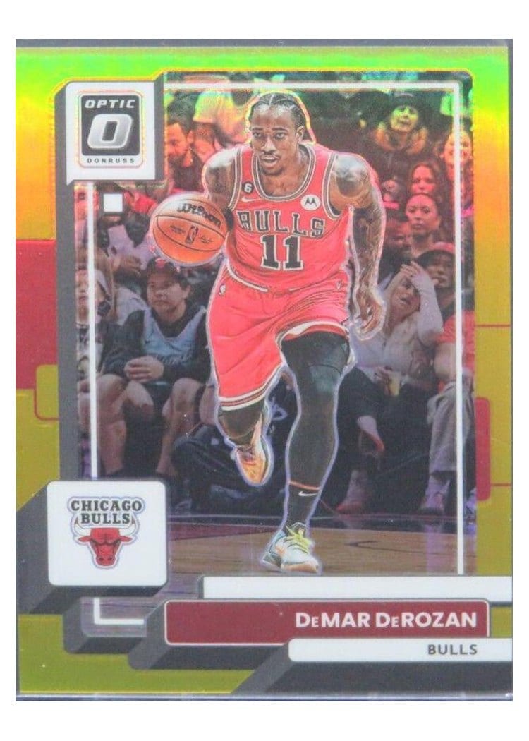 2022-23 Donruss Optic Base Set DeMar DeRozan #65 card