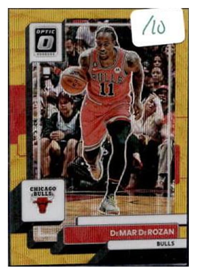 2022-23 Donruss Optic Base Set DeMar DeRozan #65 card