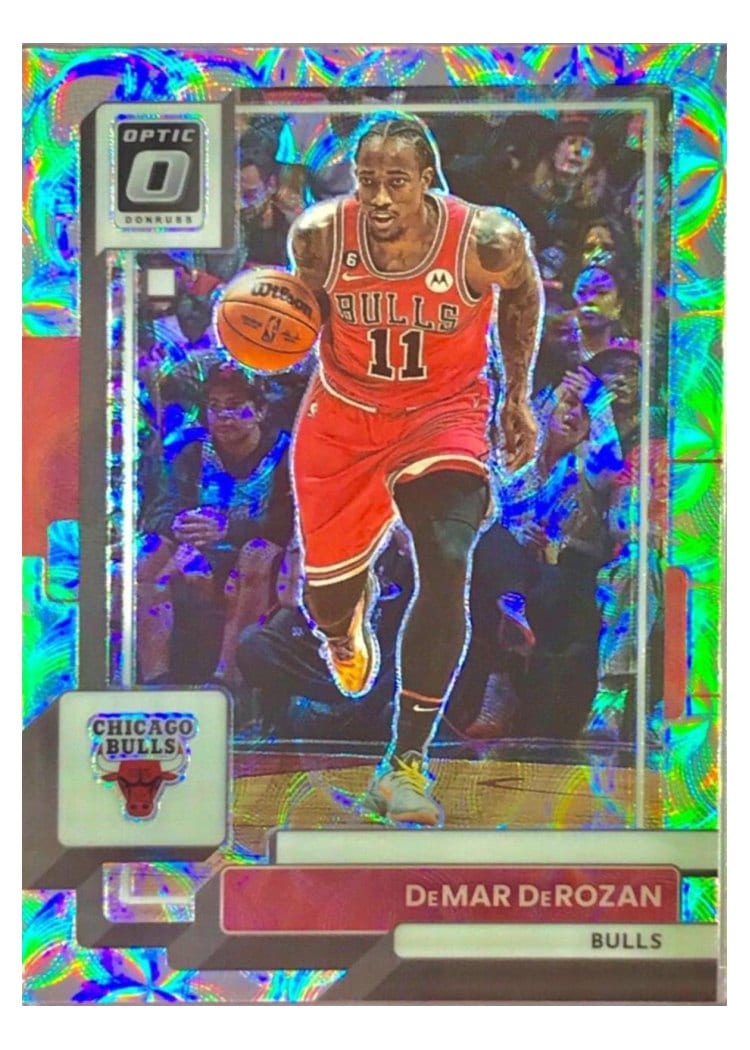 2022-23 Donruss Optic Base Set DeMar DeRozan #65 card