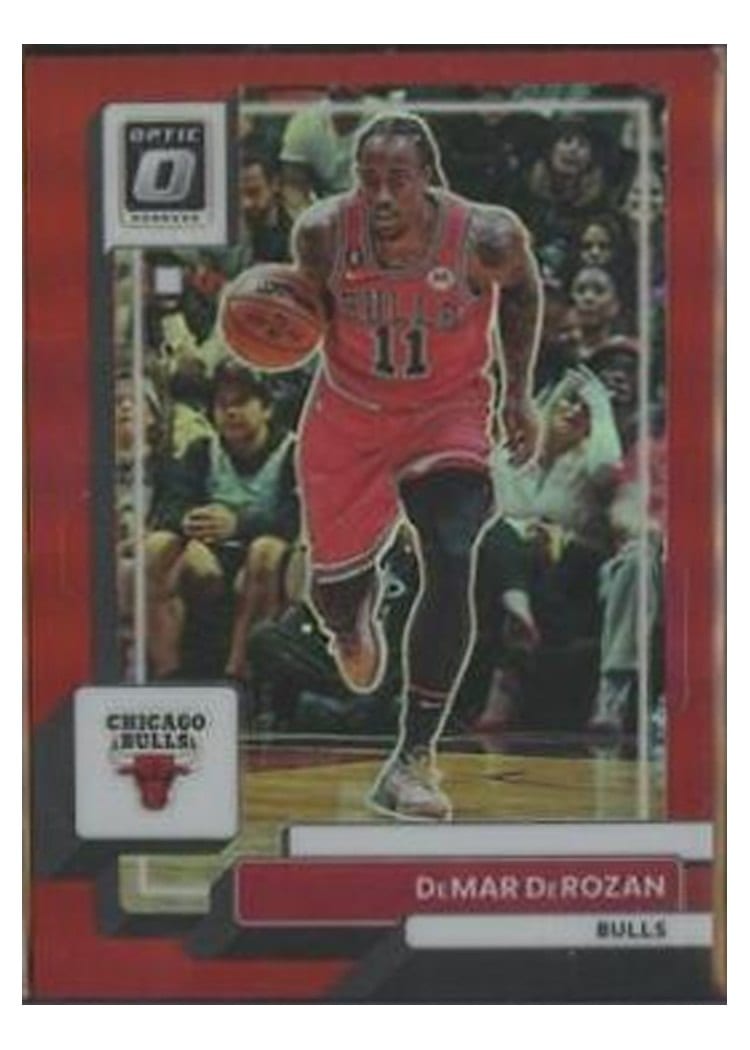 2022-23 Donruss Optic Base Set DeMar DeRozan #65 card