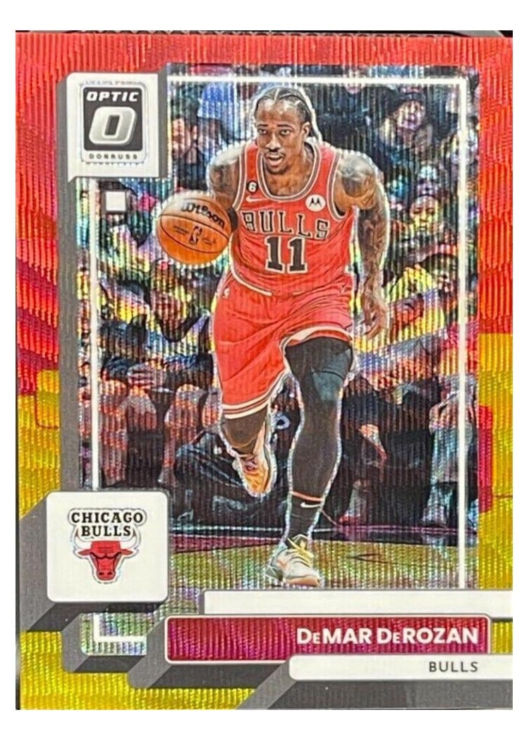 2022-23 Donruss Optic Base Set DeMar DeRozan #65 card