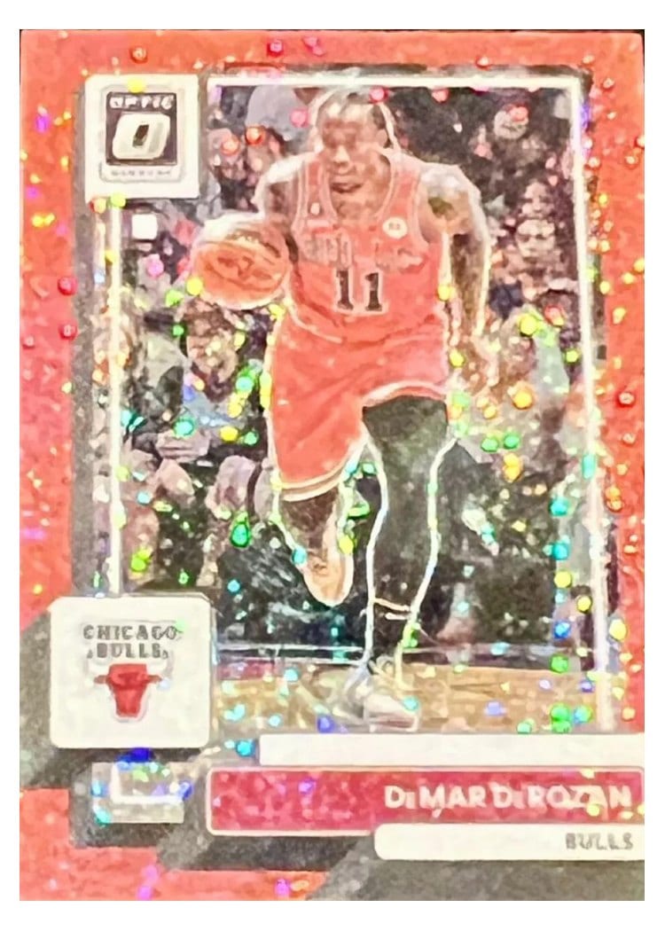 2022-23 Donruss Optic Base Set DeMar DeRozan #65 card