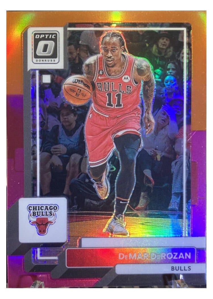 2022-23 Donruss Optic Base Set DeMar DeRozan #65 card