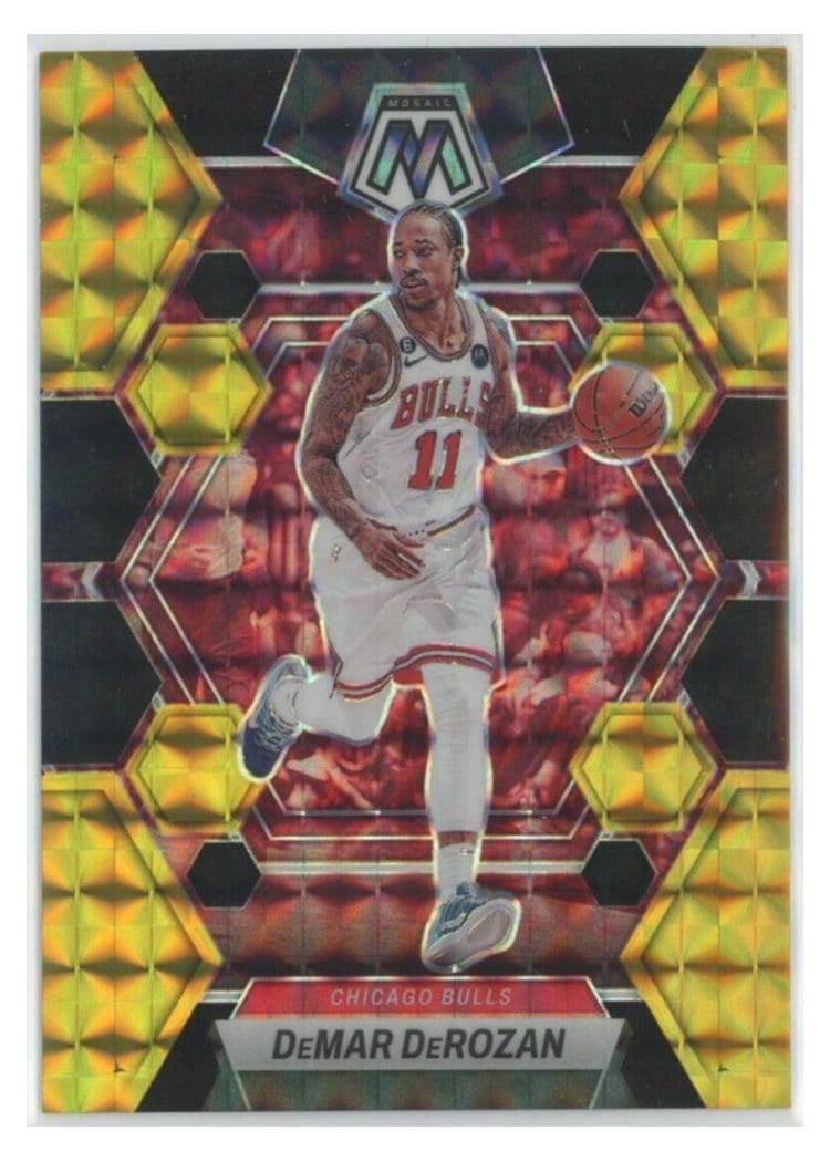 2022-23 Panini Mosaic Base Set DeMar DeRozan #170 card