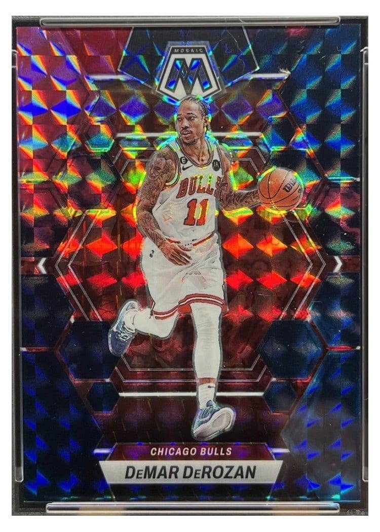 2022-23 Panini Mosaic Base Set DeMar DeRozan #170 card