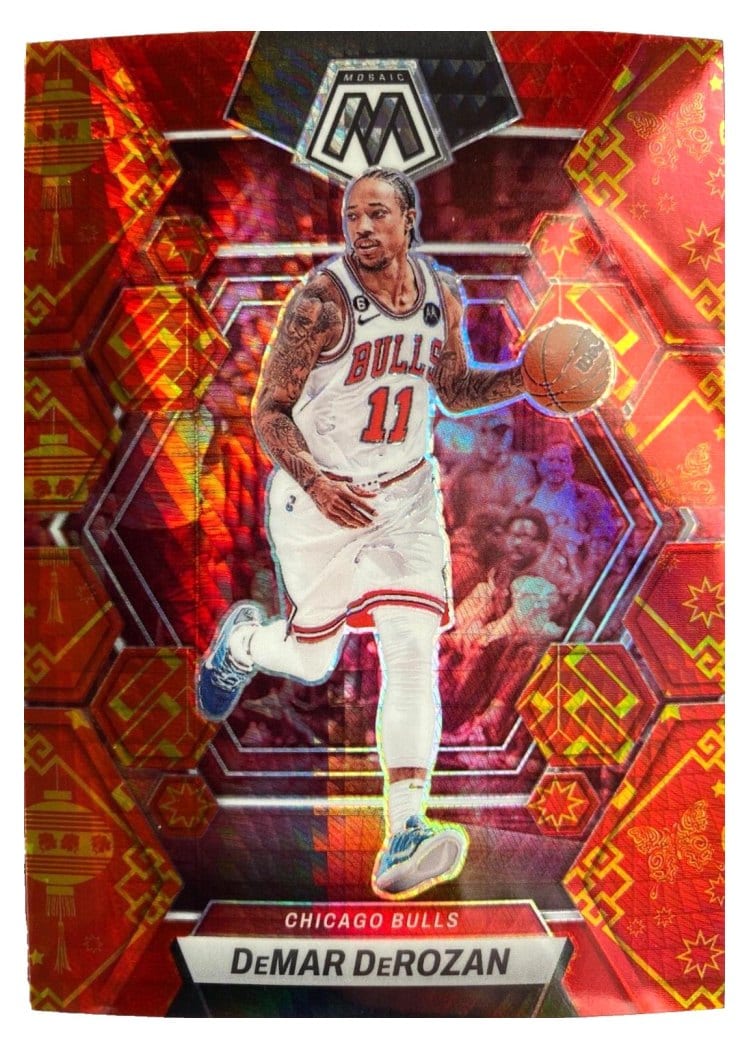 2022-23 Panini Mosaic Base Set DeMar DeRozan #170 card
