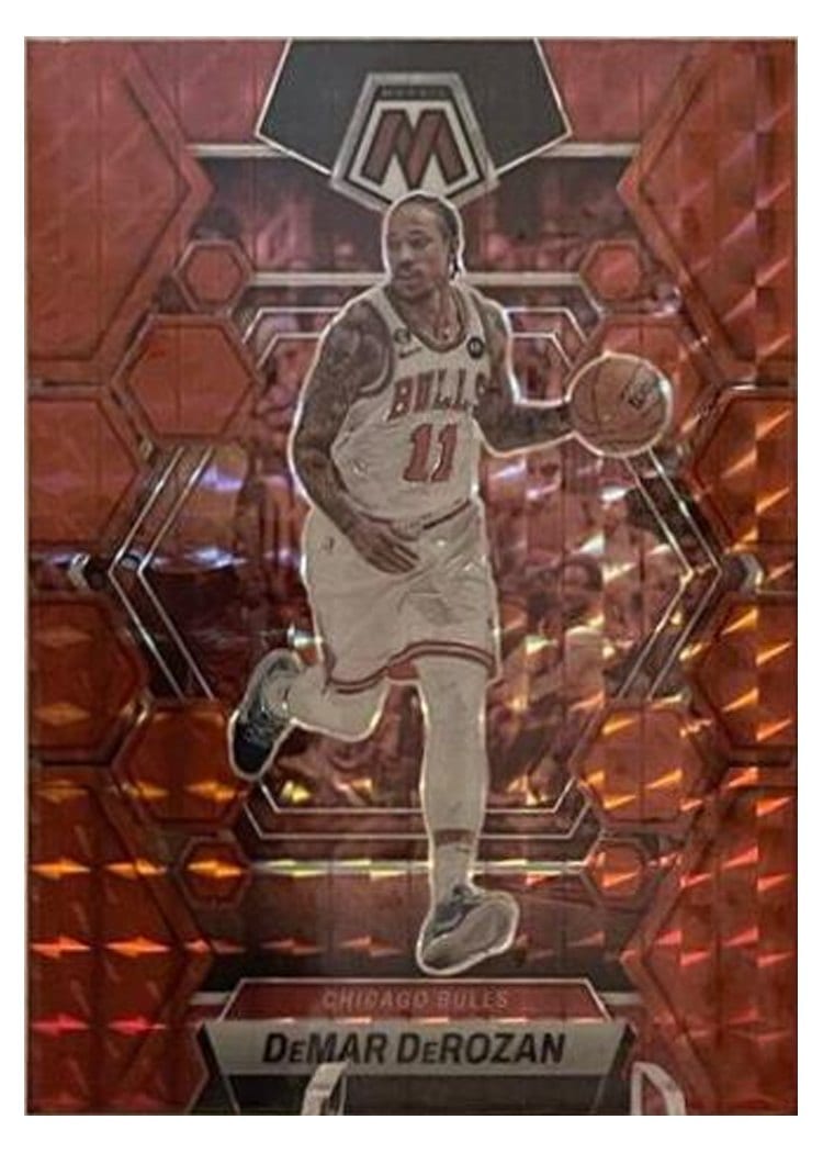 2022-23 Panini Mosaic Base Set DeMar DeRozan #170 card