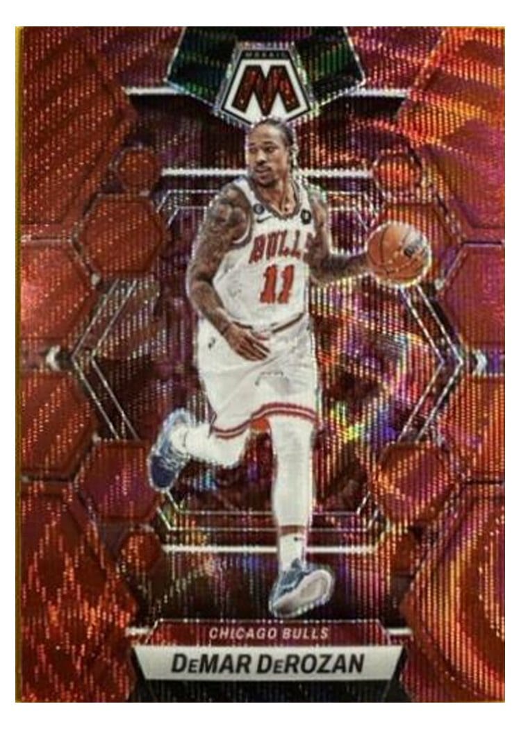 2022-23 Panini Mosaic Base Set DeMar DeRozan #170 card