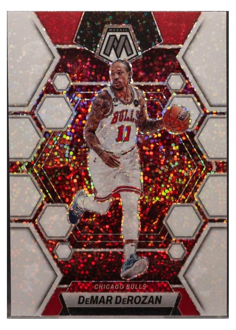 2022-23 Panini Mosaic Base Set DeMar DeRozan #170 card