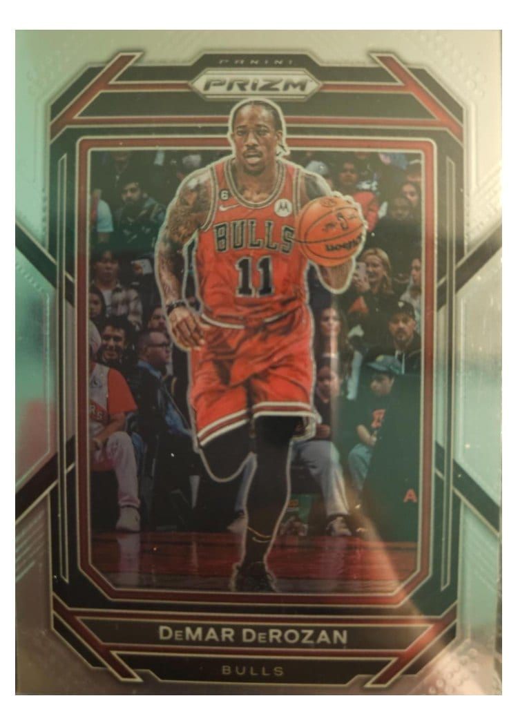2022-23 Panini Prizm Base Set DeMar DeRozan #72 card