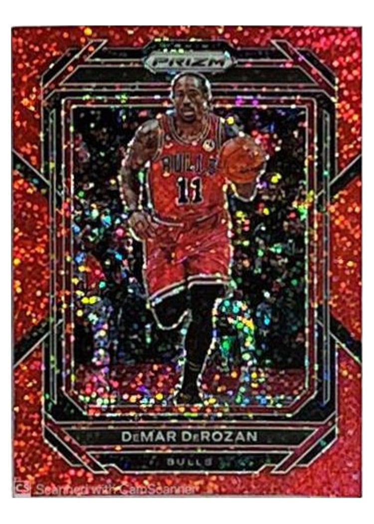 2022-23 Panini Prizm Base Set DeMar DeRozan #72 card