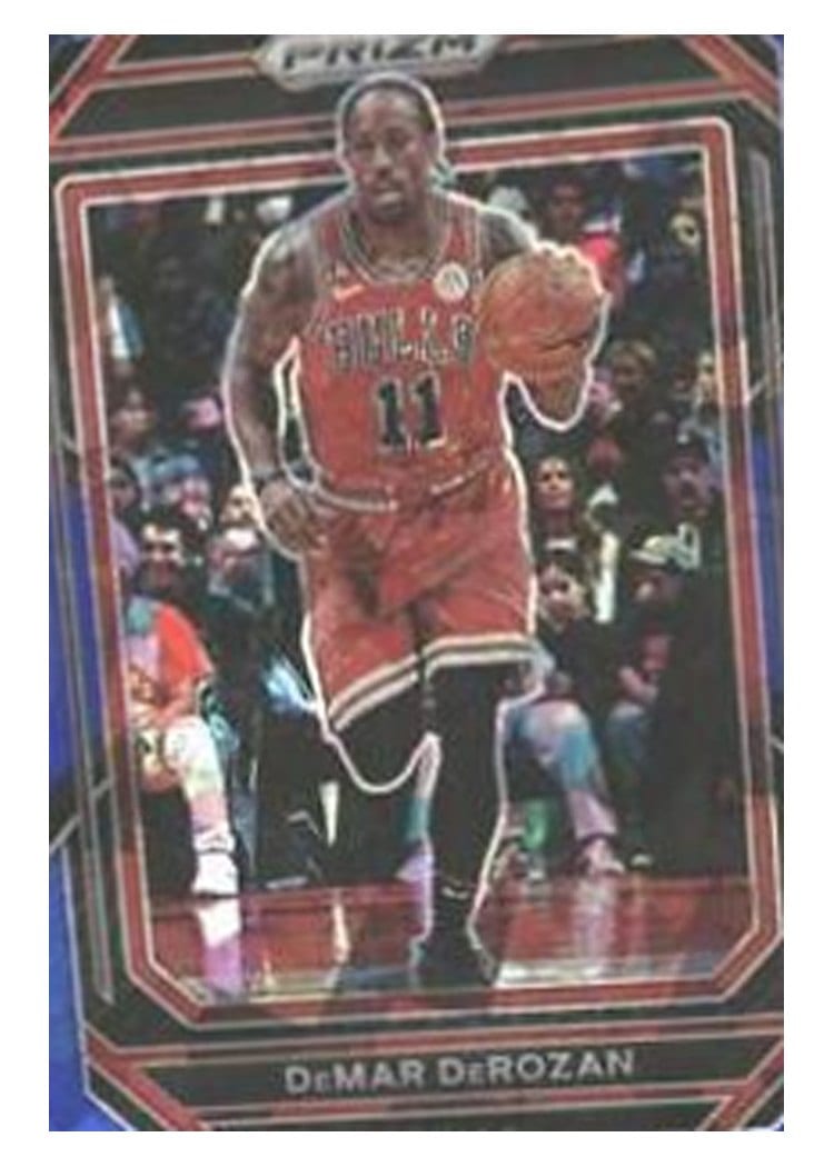 2022-23 Panini Prizm Base Set DeMar DeRozan #72 card