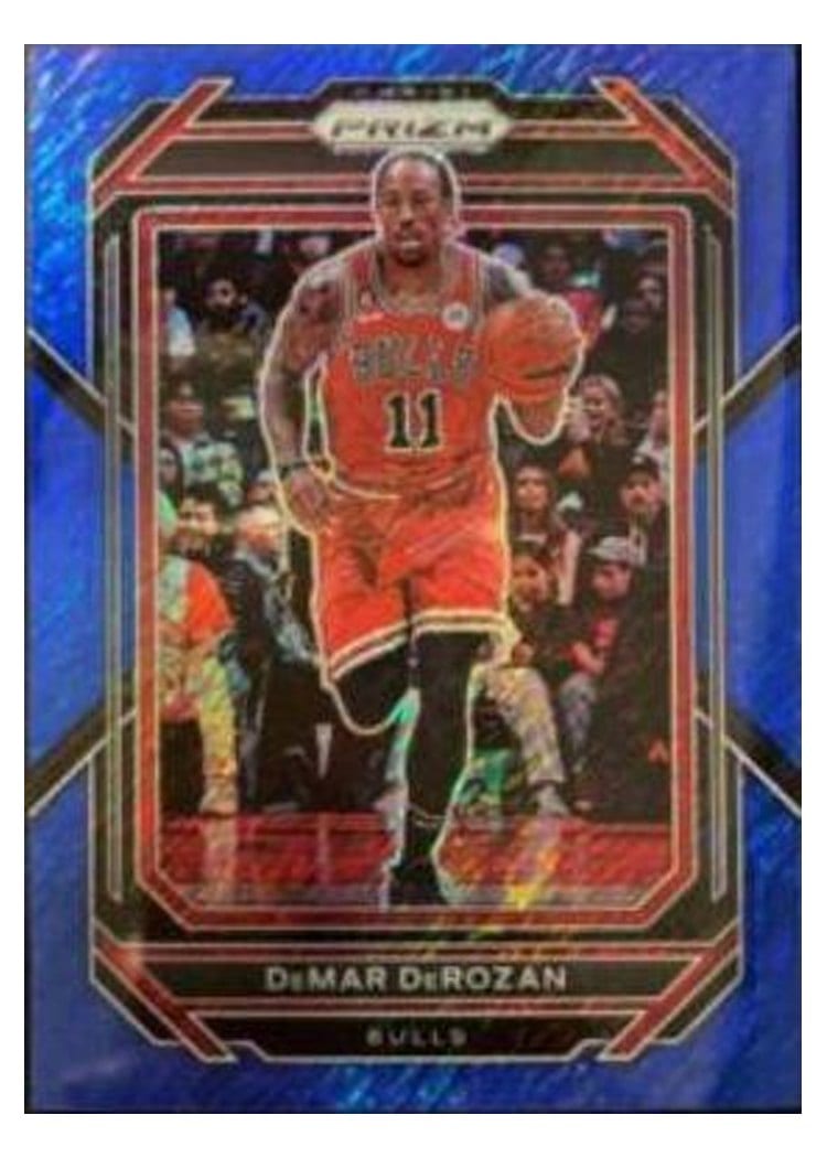 2022-23 Panini Prizm Base Set DeMar DeRozan #72 card