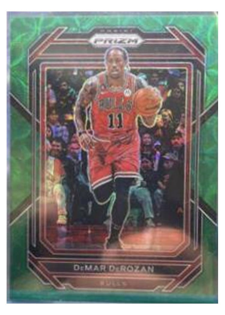 2022-23 Panini Prizm Base Set DeMar DeRozan #72 card