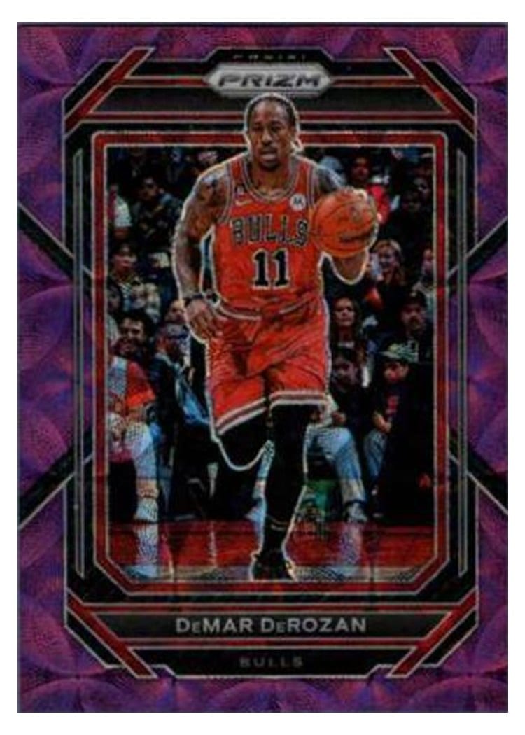2022-23 Panini Prizm Base Set DeMar DeRozan #72 card