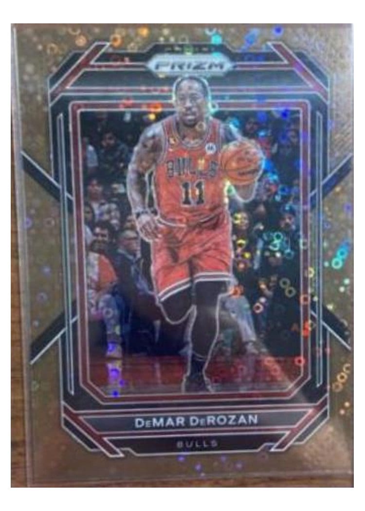 2022-23 Panini Prizm Base Set DeMar DeRozan #72 card