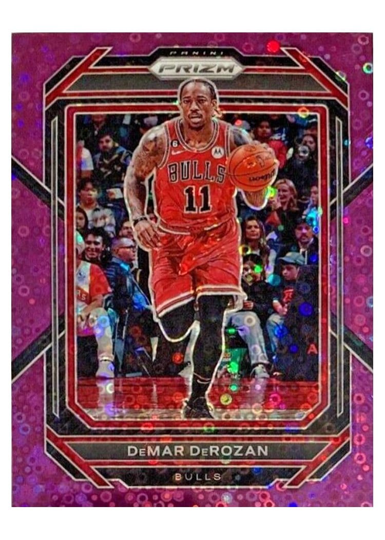 2022-23 Panini Prizm Base Set DeMar DeRozan #72 card