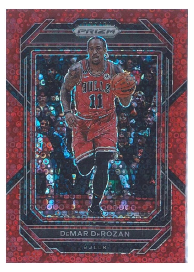 2022-23 Panini Prizm Base Set DeMar DeRozan #72 card