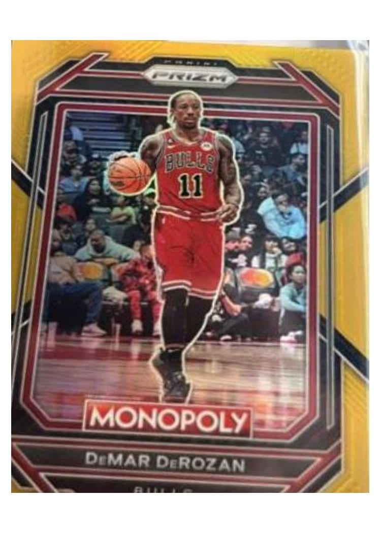 2022-23 Panini Prizm Base Set DeMar DeRozan #72 card