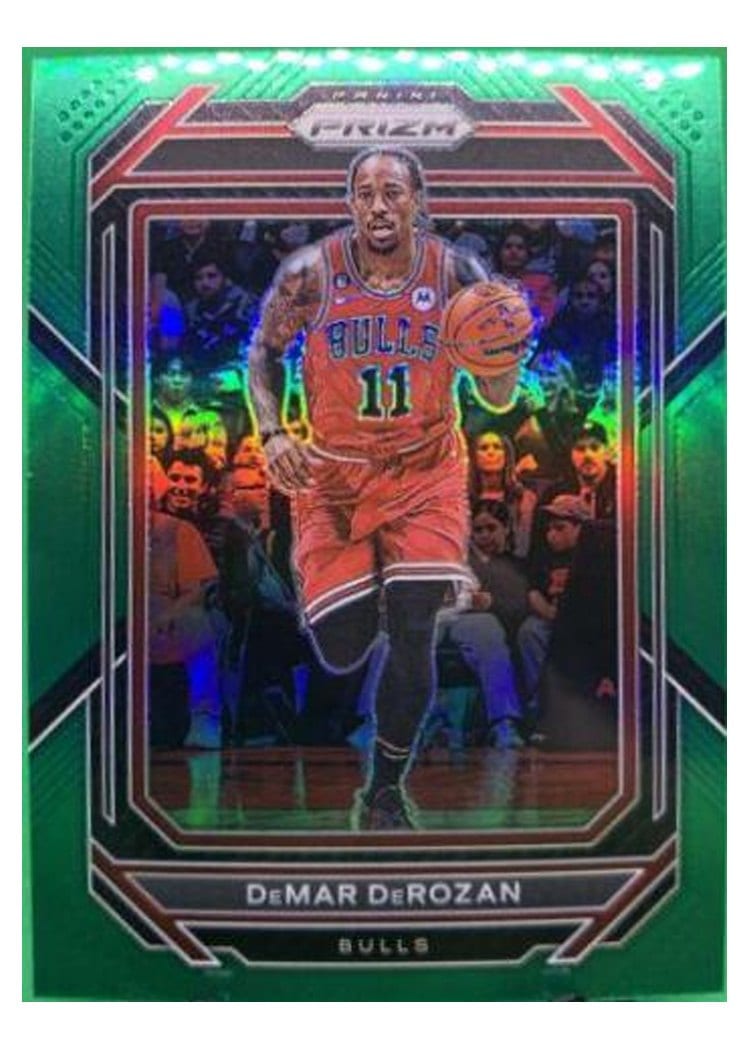 2022-23 Panini Prizm Base Set DeMar DeRozan #72 card