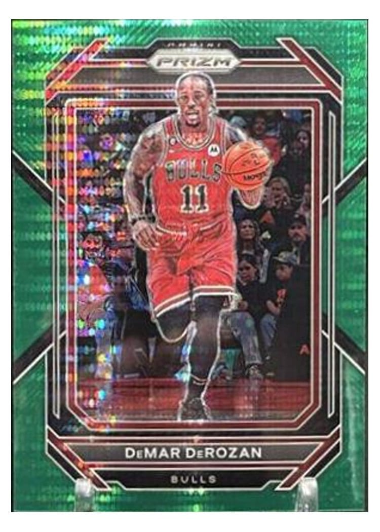 2022-23 Panini Prizm Base Set DeMar DeRozan #72 card