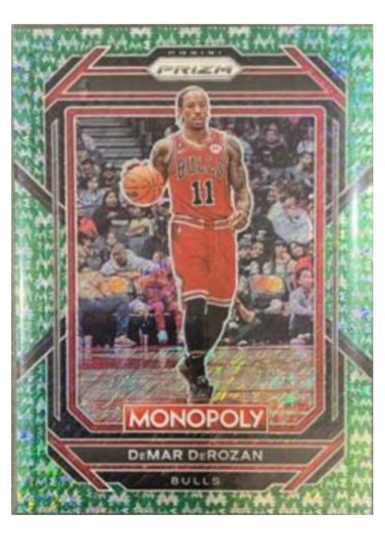 2022-23 Panini Prizm Base Set DeMar DeRozan #72 card